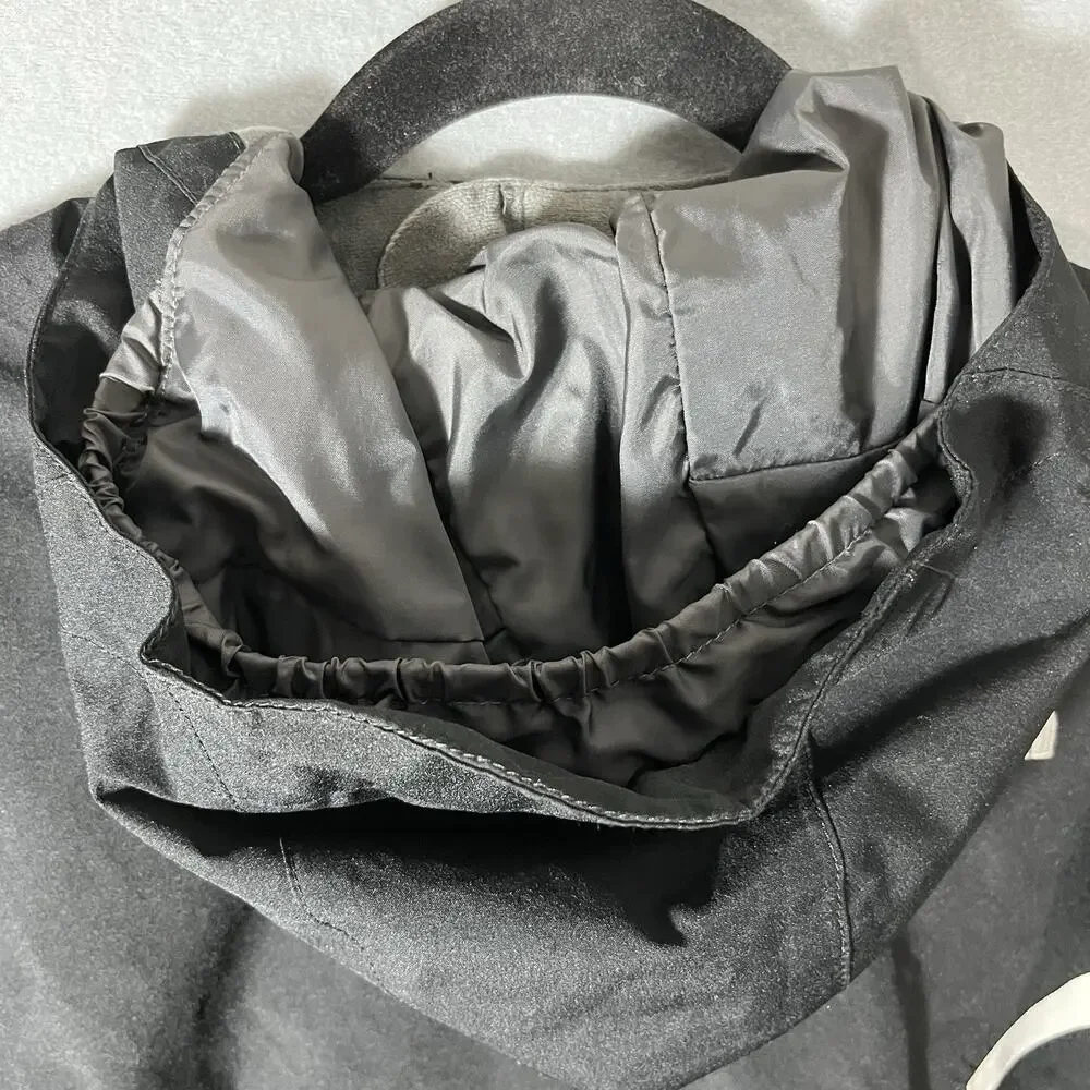 North Face Hyvent Jacket Boys XL 18/20 Black, Mesh Lined, Hood, Full Zip‎ 3 In 1